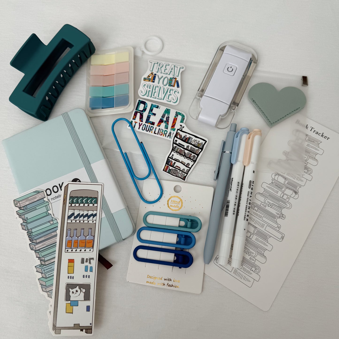 Classic Light Blue Bookish Bundle