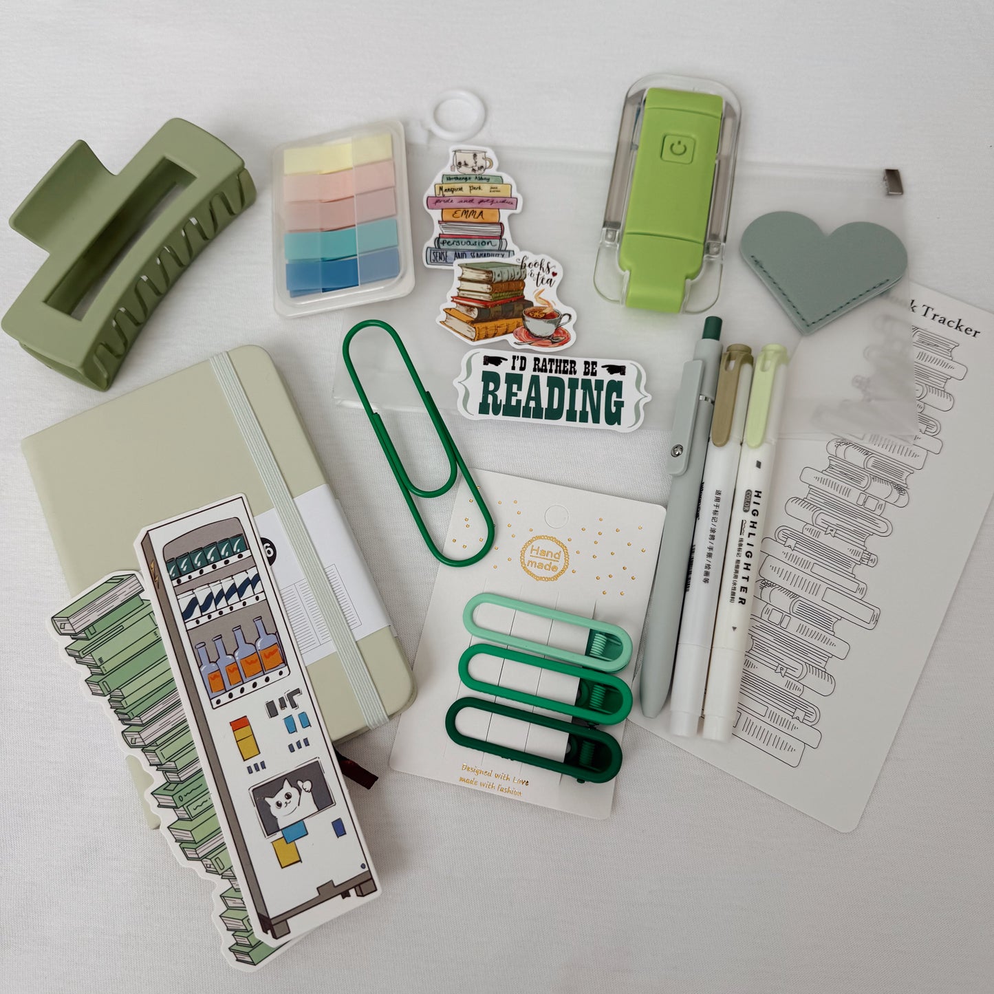 Light Green Bookish Bundle